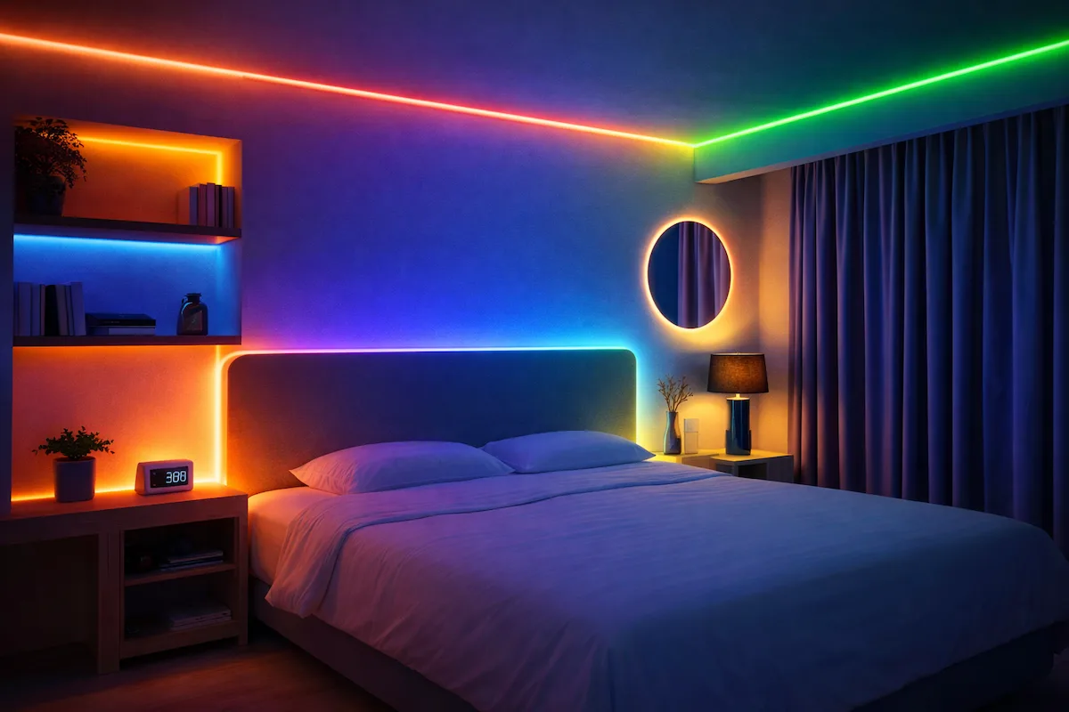5 ways to transform your bedroom with indirect led lighting